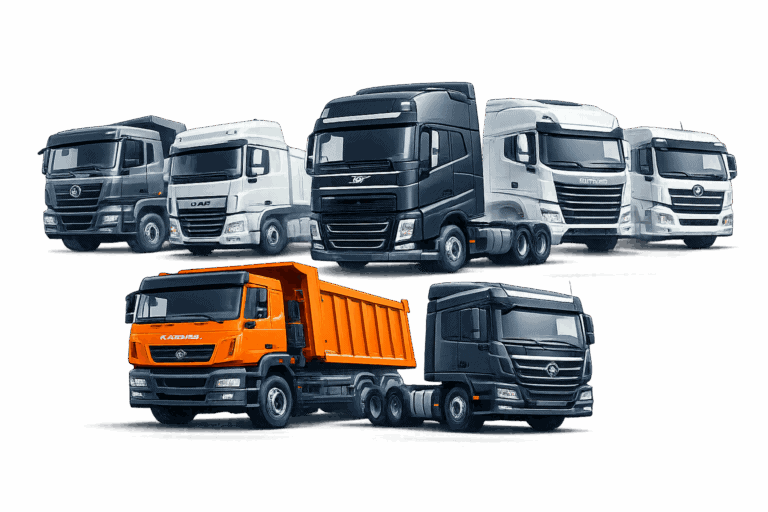 Топ-5 наиболее ликвидных грузовиков на вторичном рынке